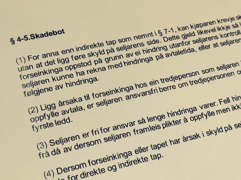 Avhendingsloven paragraf 4-5 med lovkommentar