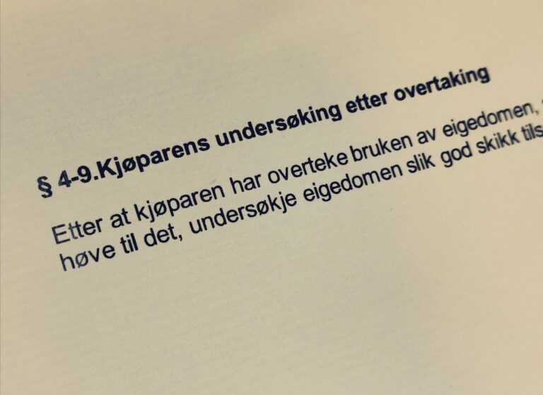 Avhendingsloven paragraf 4-9 med lovkommentar