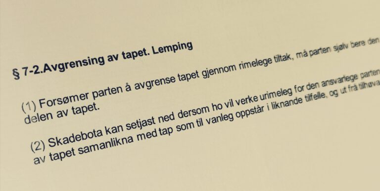 Avhendingsloven paragraf 7-2 med lovkommentar