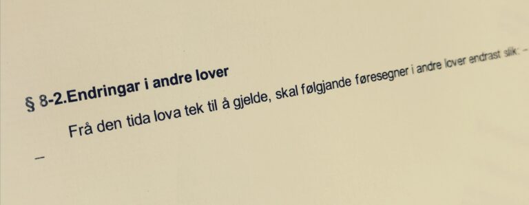 Avhendingsloven paragraf 8-2 med lovkommentar