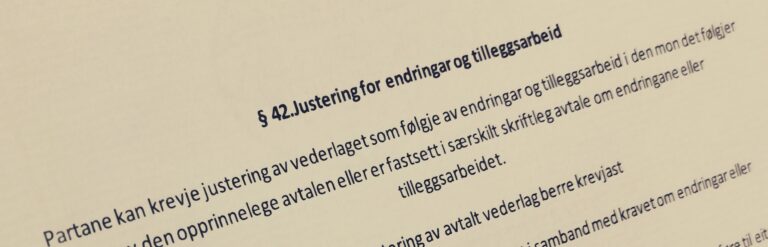 Bustadoppføringslova paragraf 42 med lovkommentar