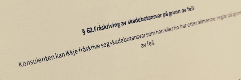 Bustadoppføringslova paragraf 62 med lovkommentar