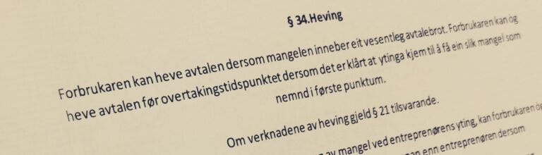 Bustadoppføringslova paragraf 34 med lovkommentar