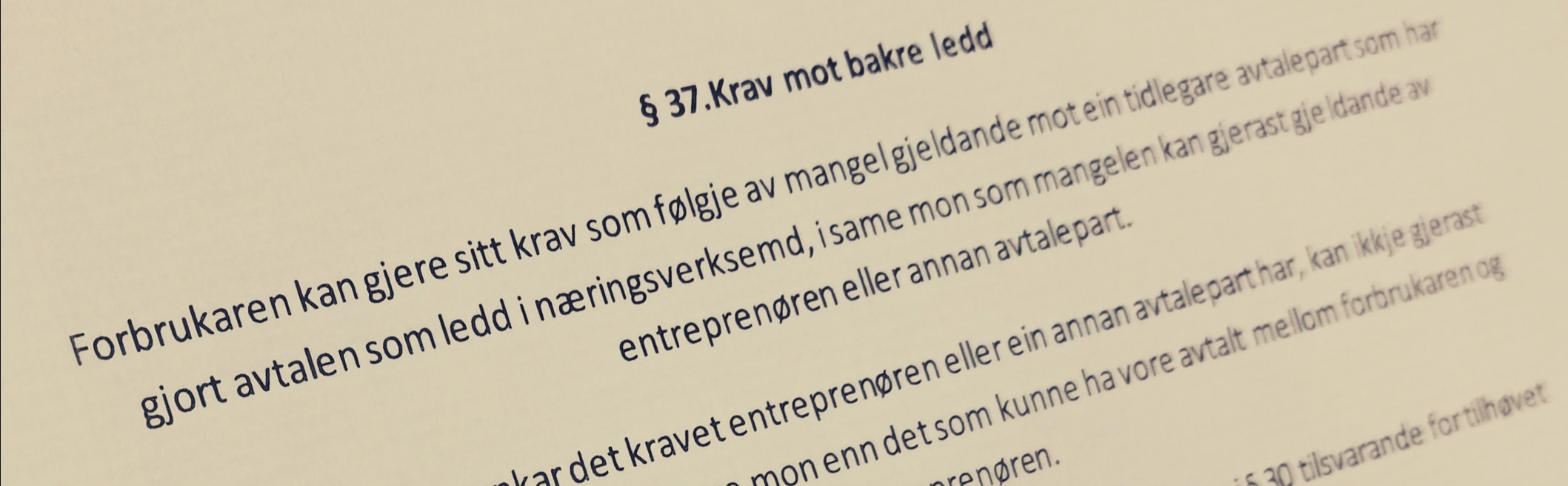 Bustadoppføringslova paragraf 37 med lovkommentar