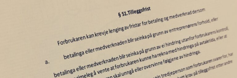 Bustadoppføringslova paragraf 51 med lovkommentar