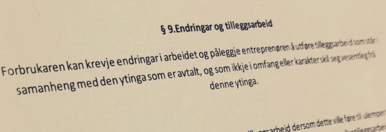 Bustadoppføringslova paragraf 9 med lovkommentar