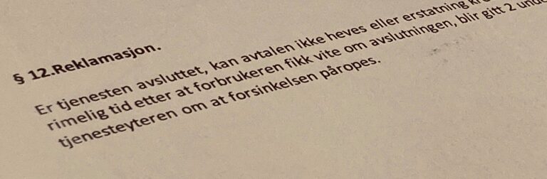 Håndverkertjenesteloven paragraf 12 med lovkommentar