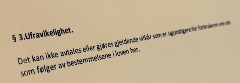 Håndverkertjenesteloven paragraf 3 med lovkommentar