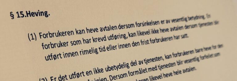Håndverkertjenesteloven paragraf 15 med lovkommentar