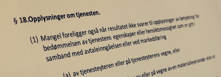 Håndverkertjenesteloven paragraf 18 med lovkommentar