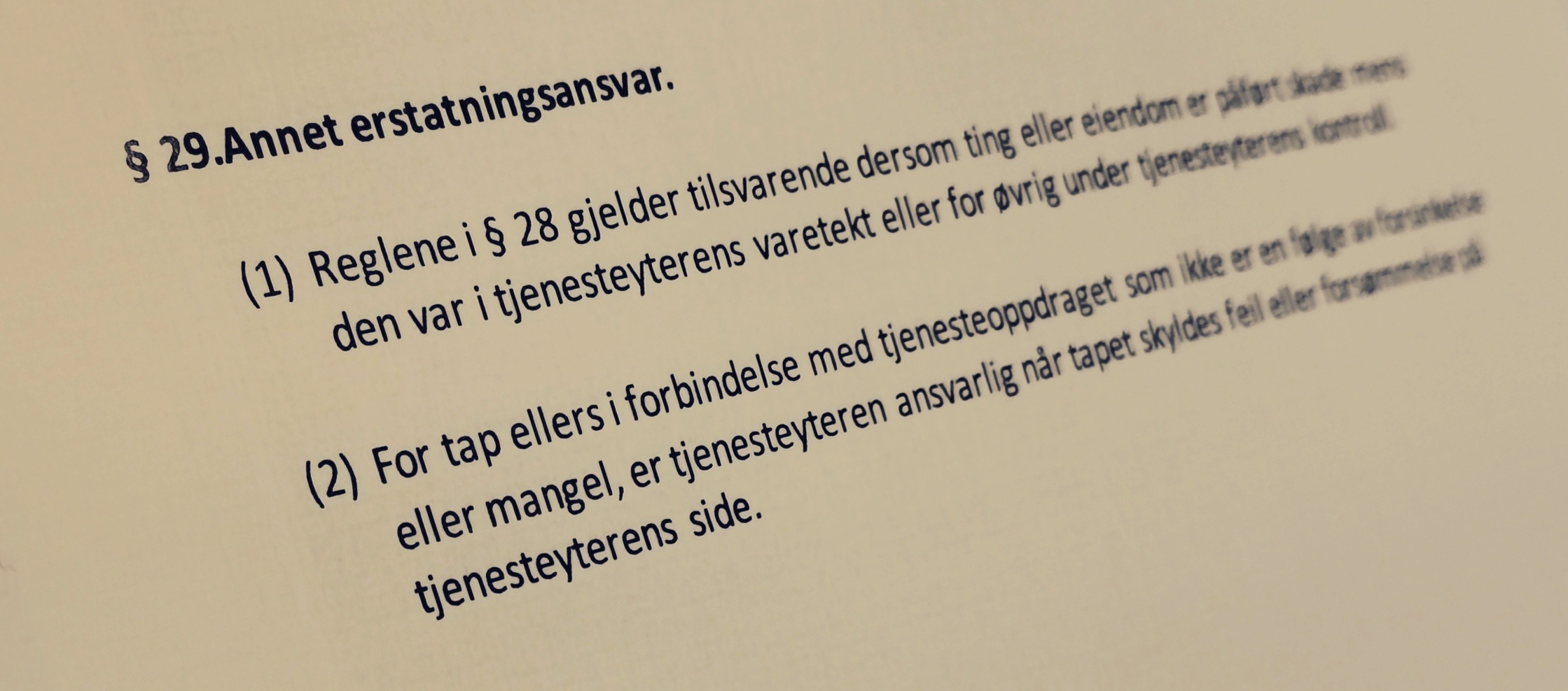 Håndverkertjenesteloven paragraf 29 med lovkommentar