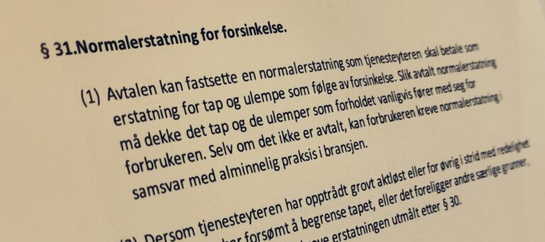 Håndverkertjenesteloven paragraf 31 med lovkommentar