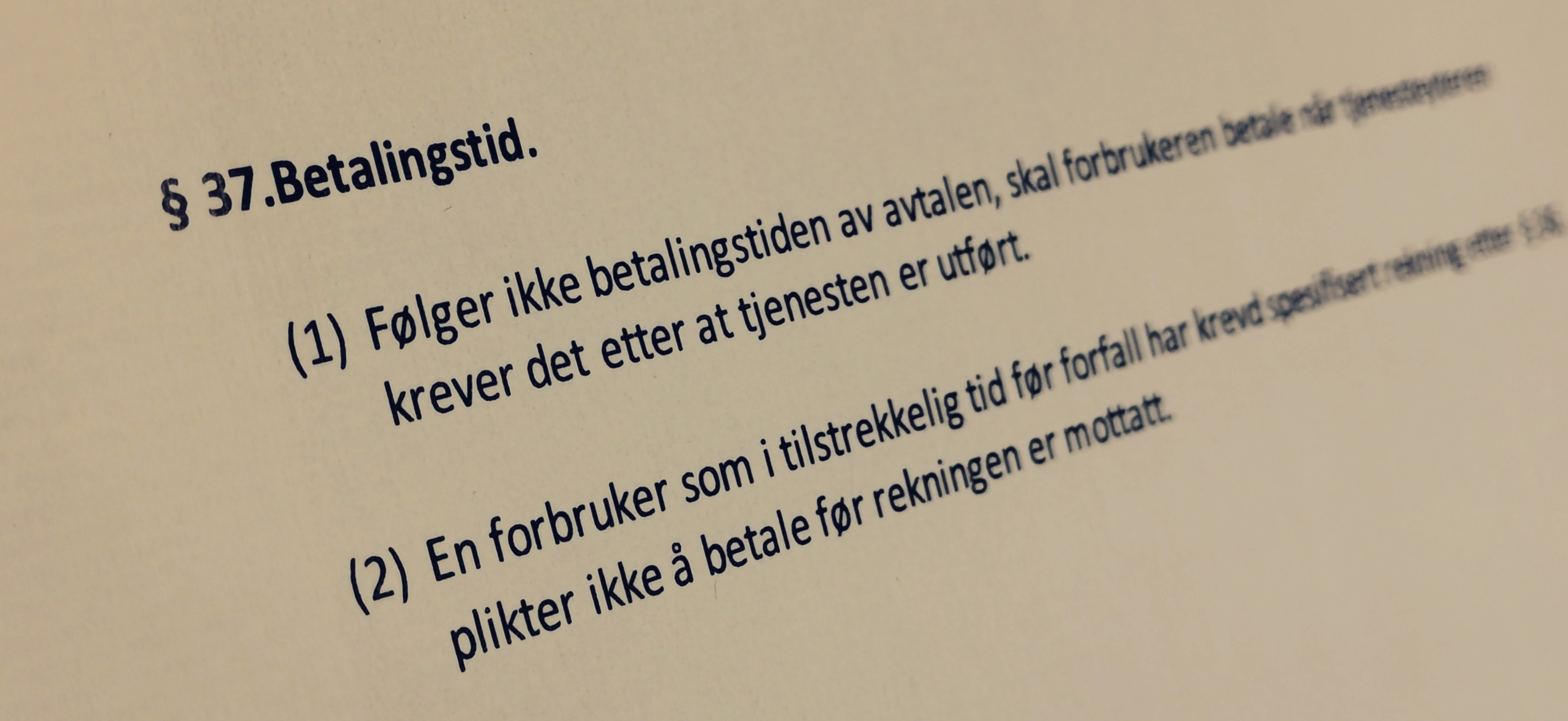 Håndverkertjenesteloven paragraf 37 med lovkommentar