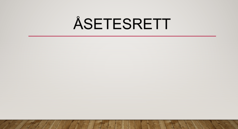 Åsetesrett