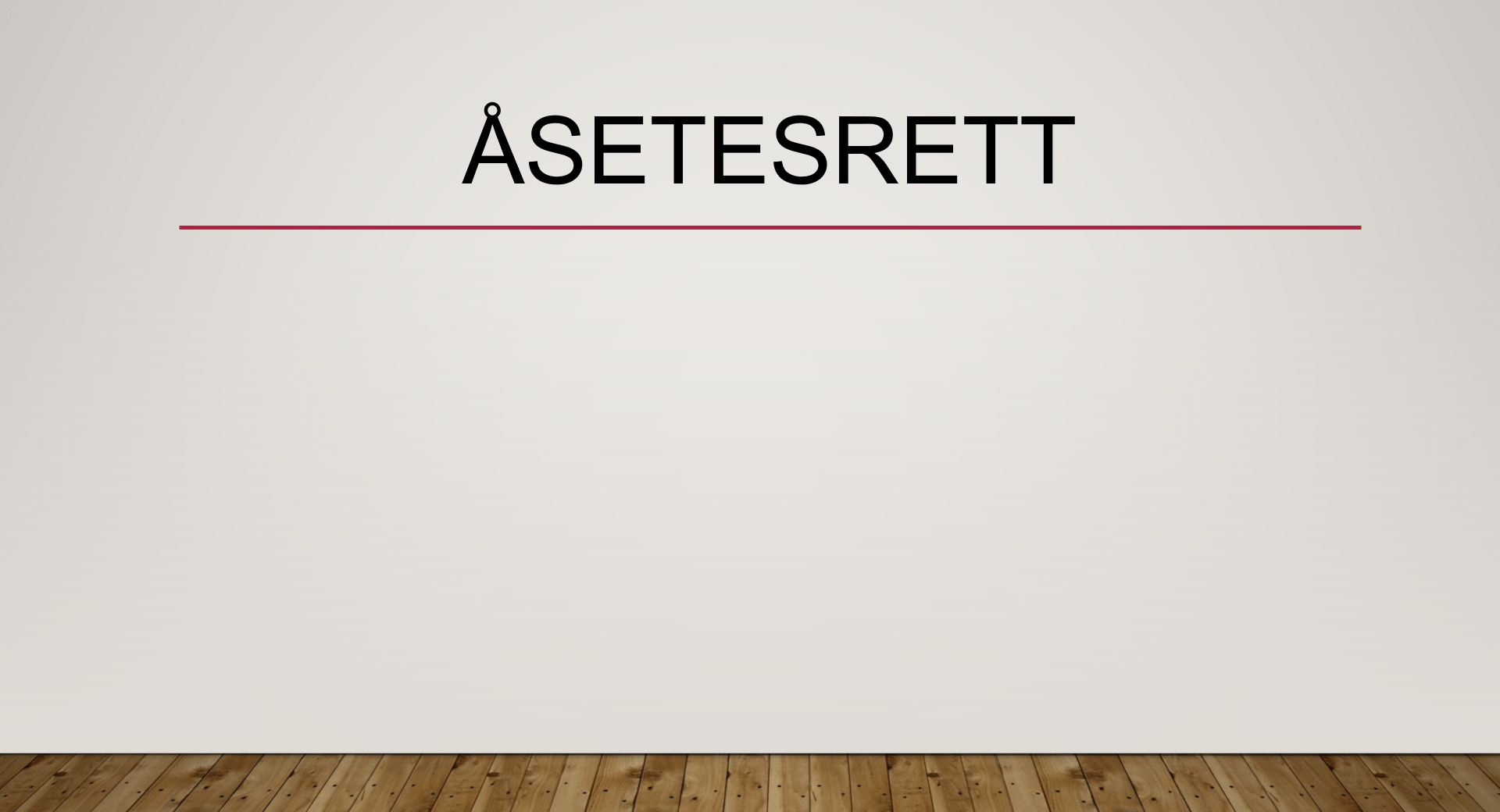 Åsetesrett