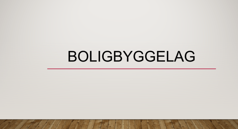 Boligbyggelag