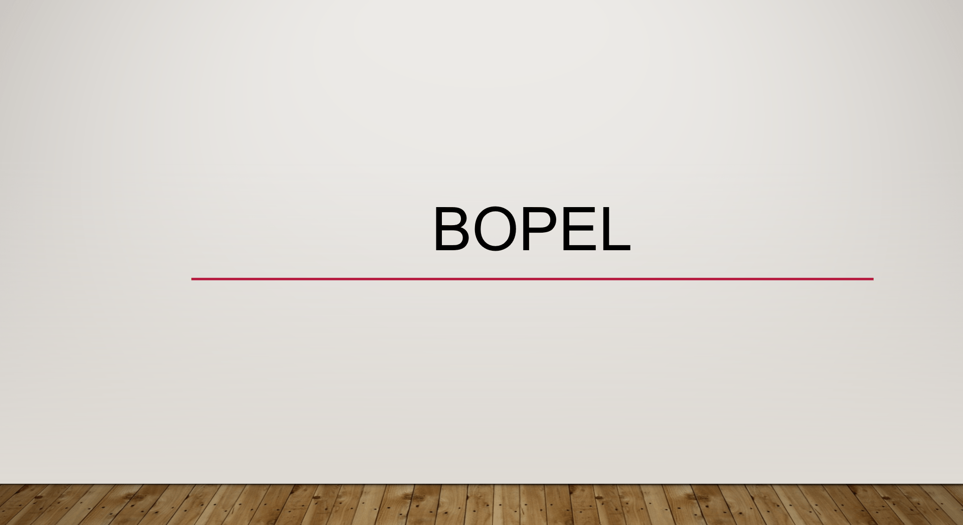 Bopel