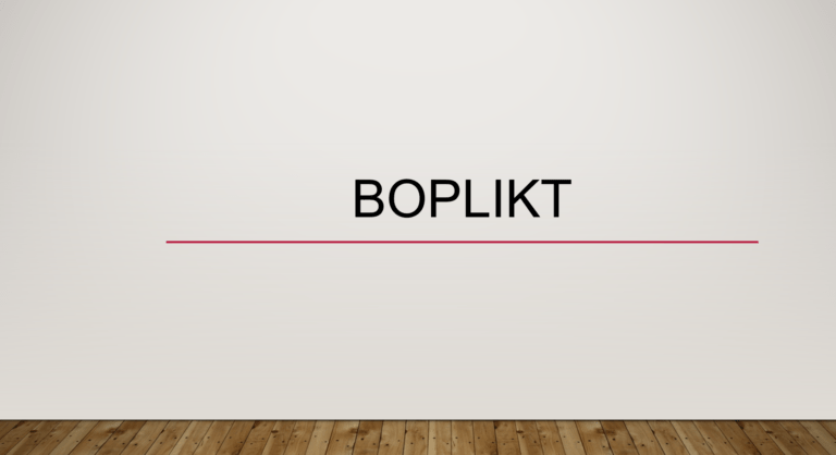 Boplikt