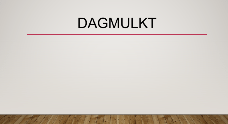 Dagmulkt