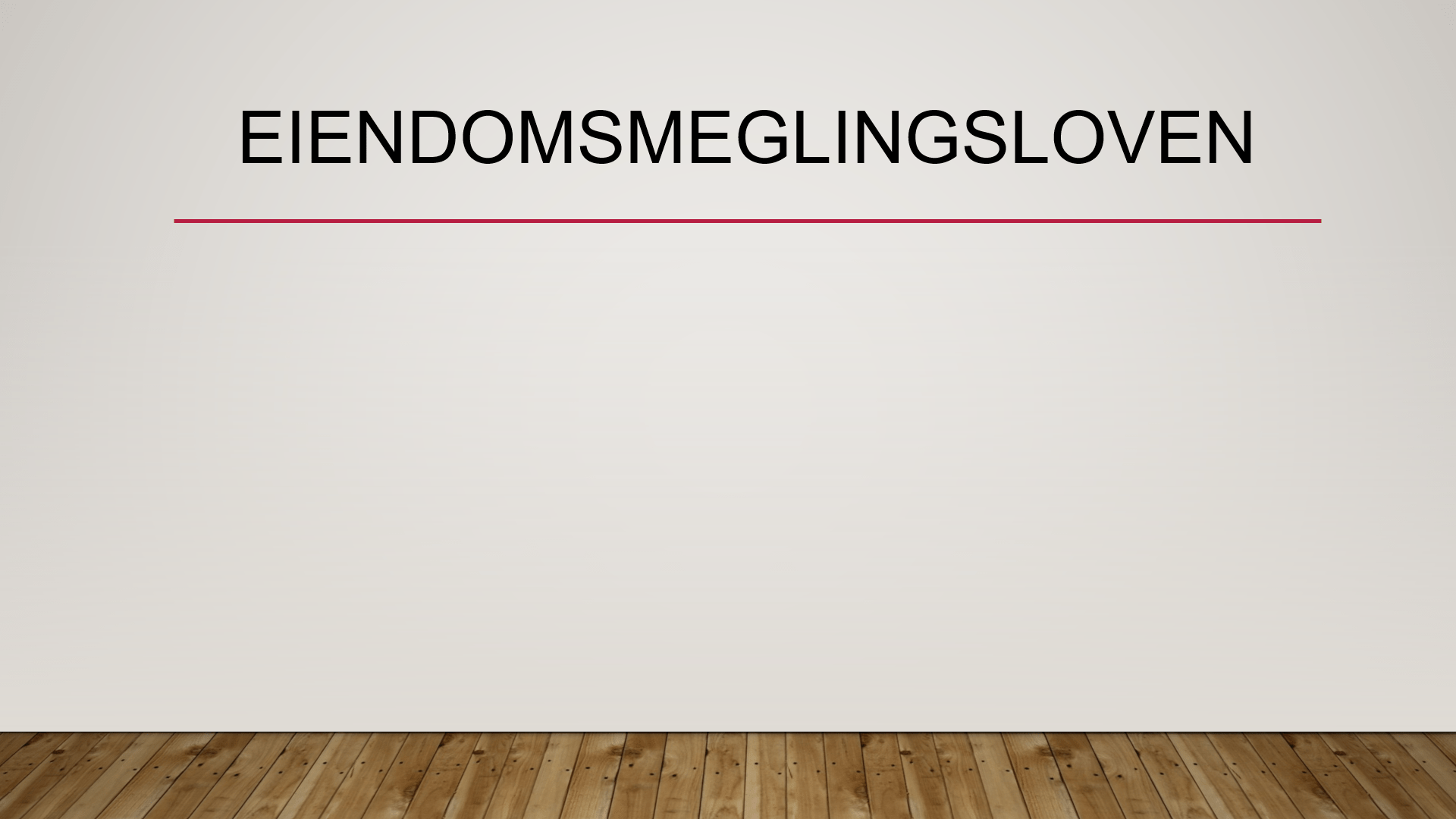 Eiendomsmeglingsloven