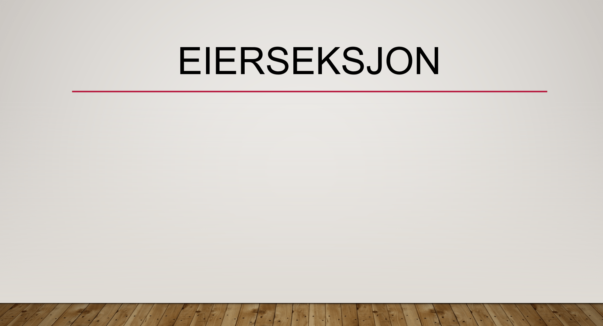 Eierseksjon