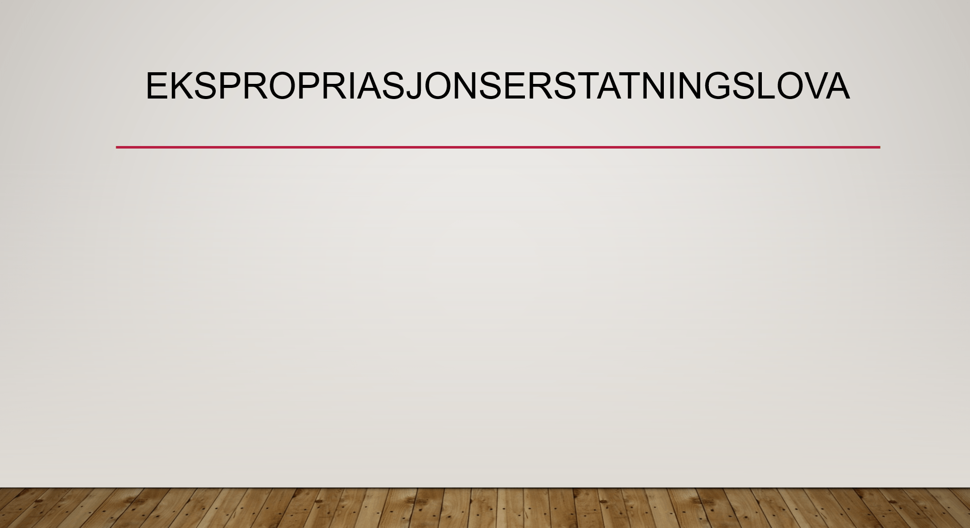 Ekspropriasjonserstatningslova