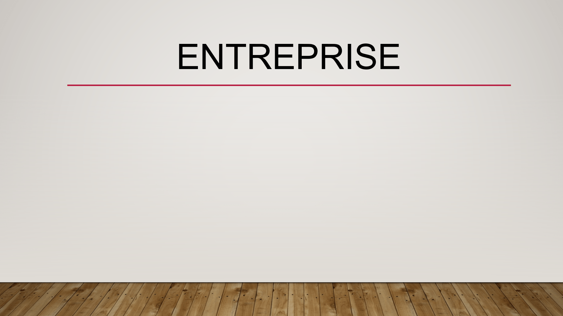 Entreprise