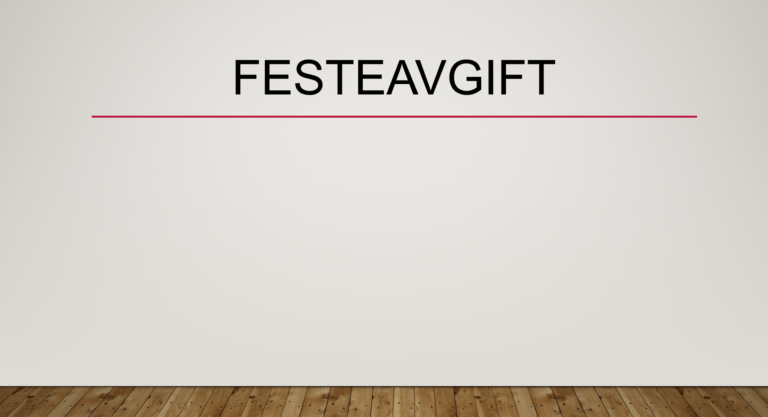 Festeavgift