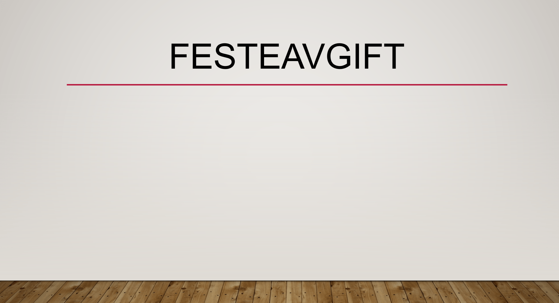 Festeavgift