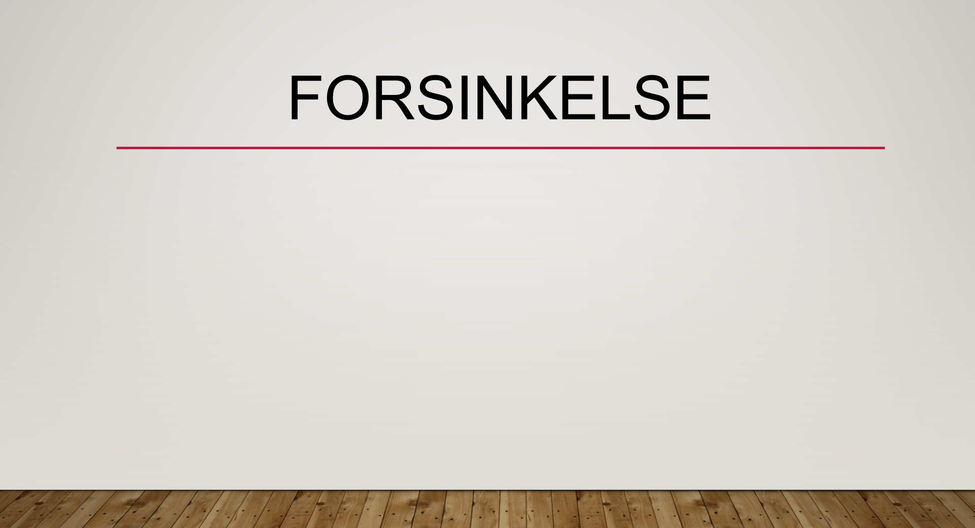 Forsinkelse