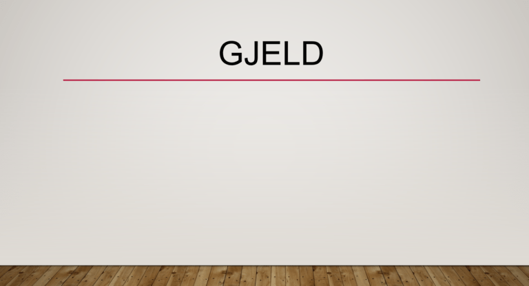 Gjeld