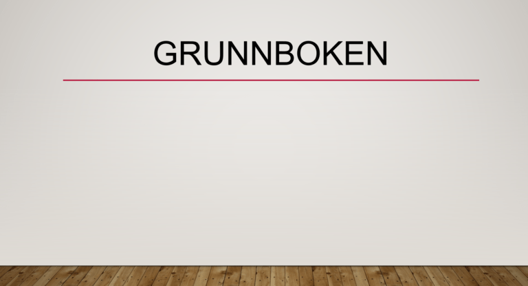 Grunnboken