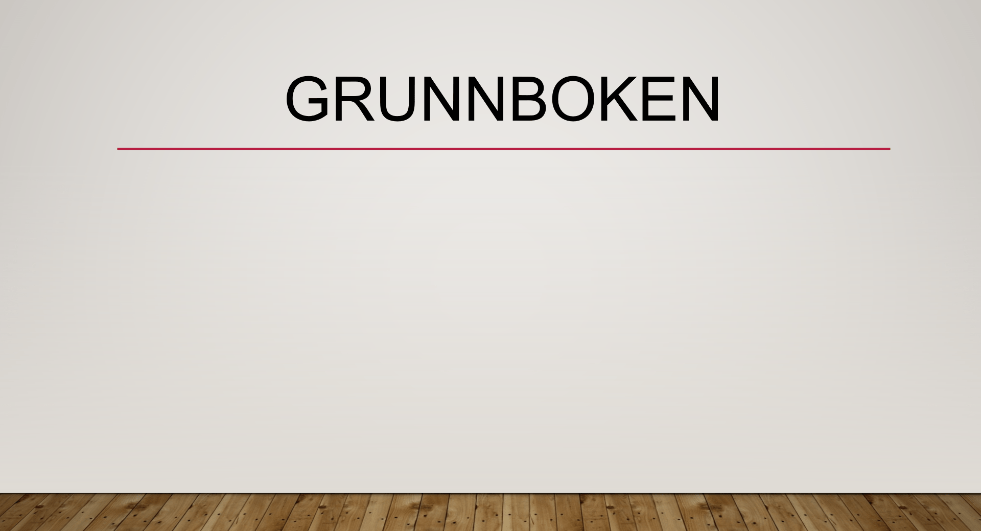 Grunnboken