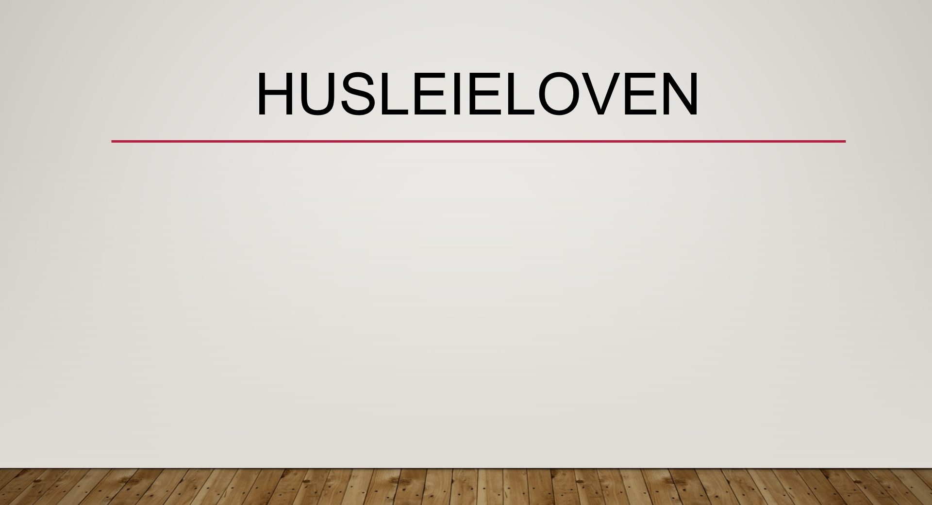 Husleieloven
