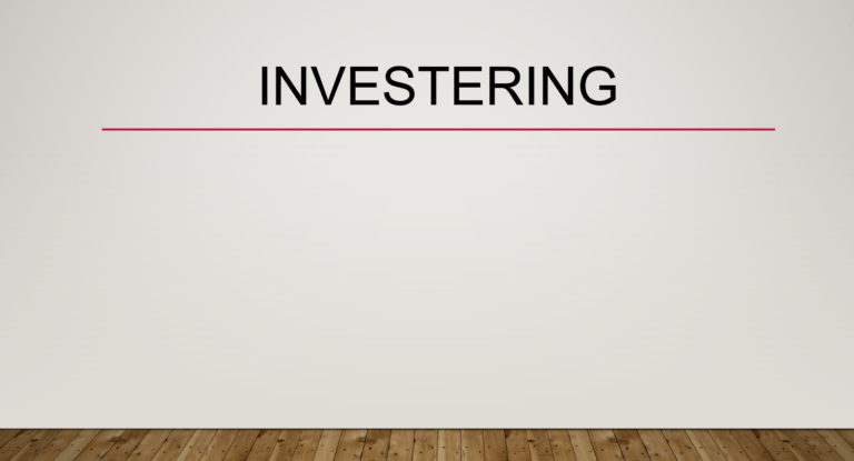 Investering