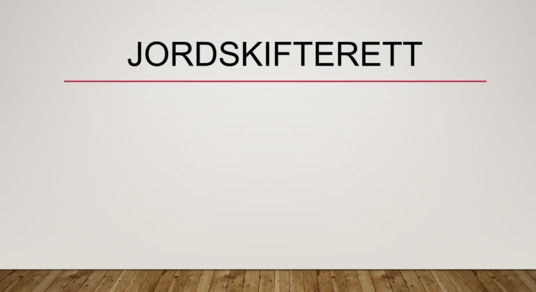 Jordskifterett