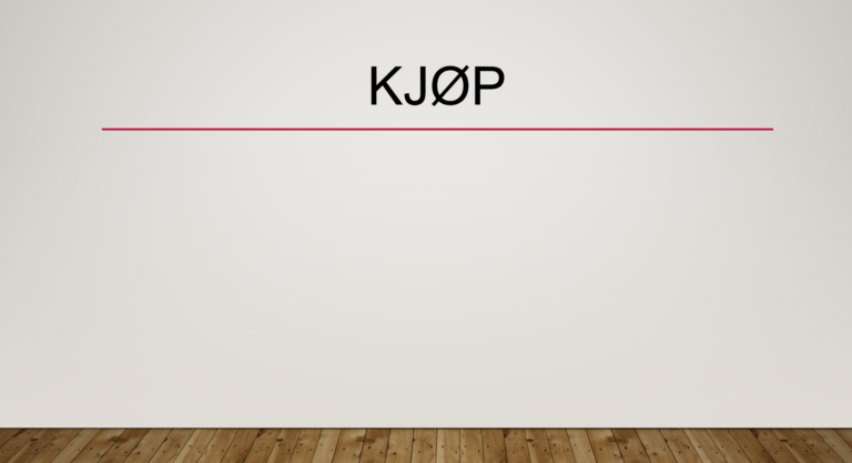 Kjøp