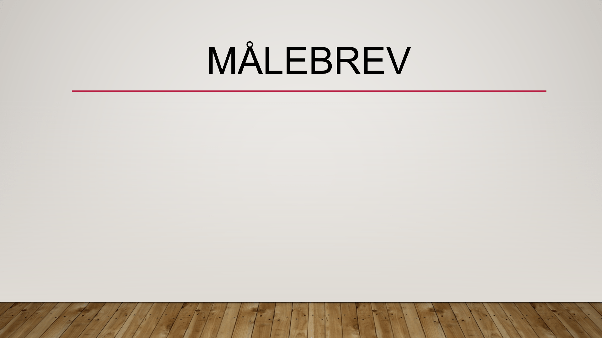 Målebrev