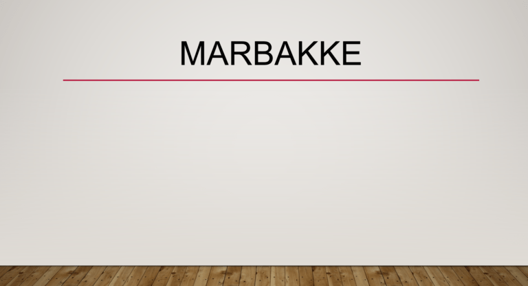 Marbakke