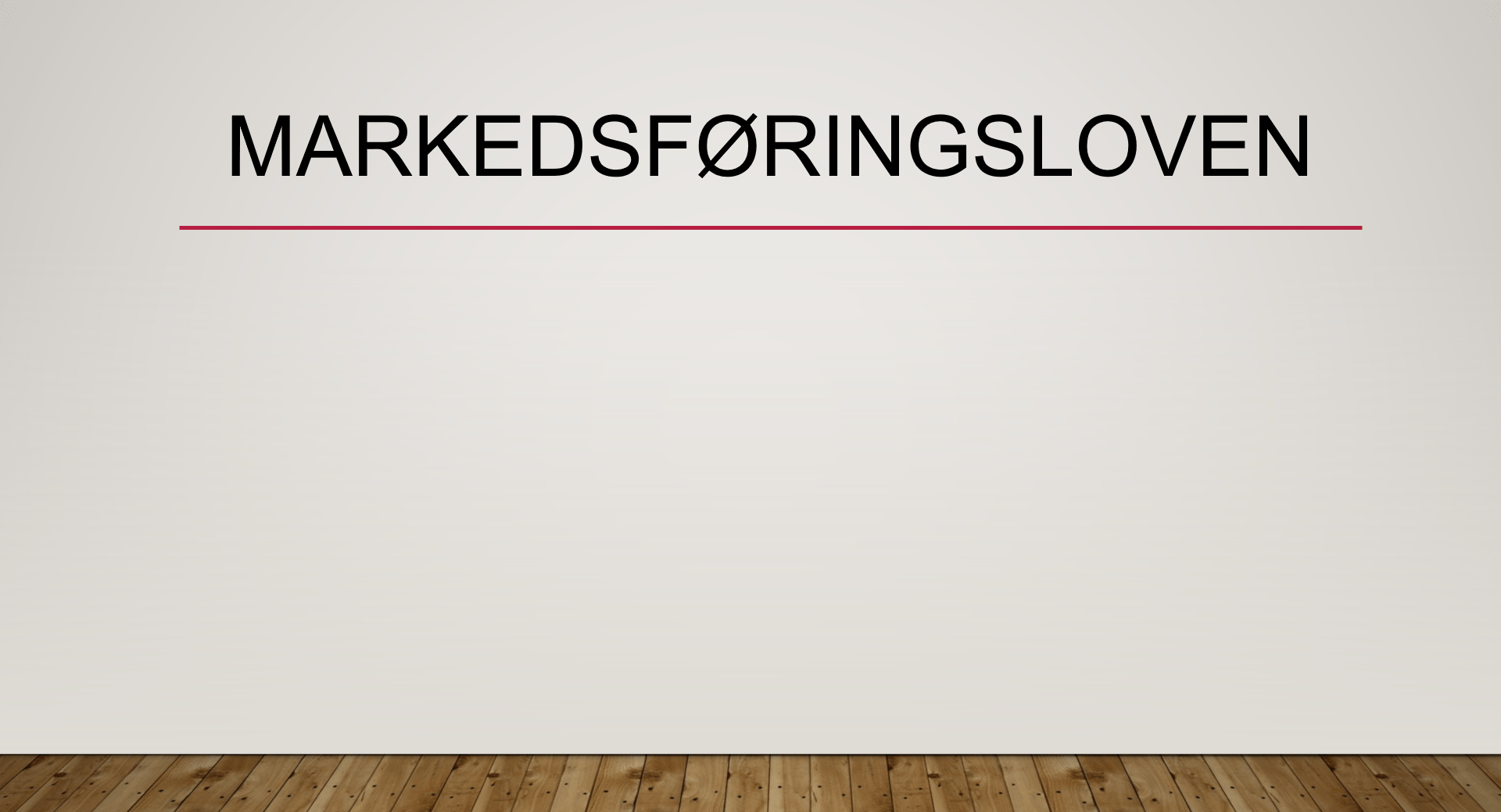 Markedsføringsloven