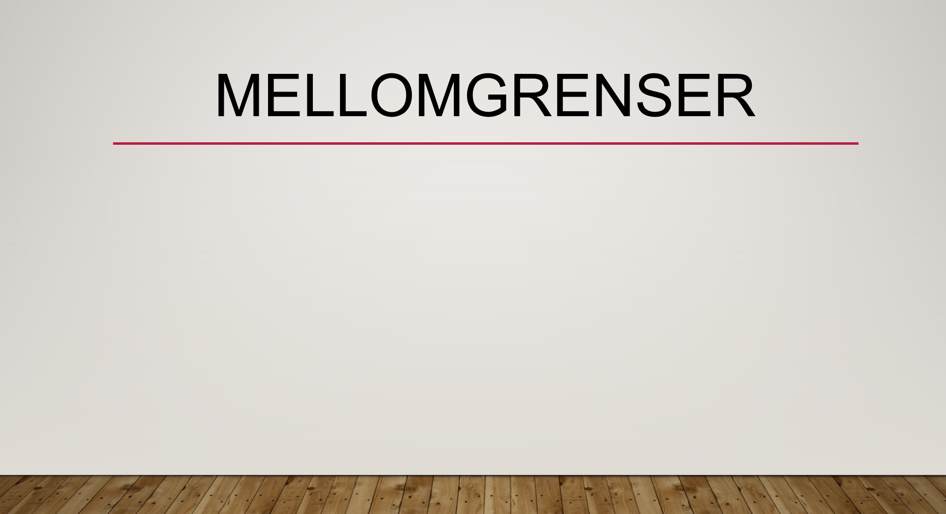 Mellomgrenser