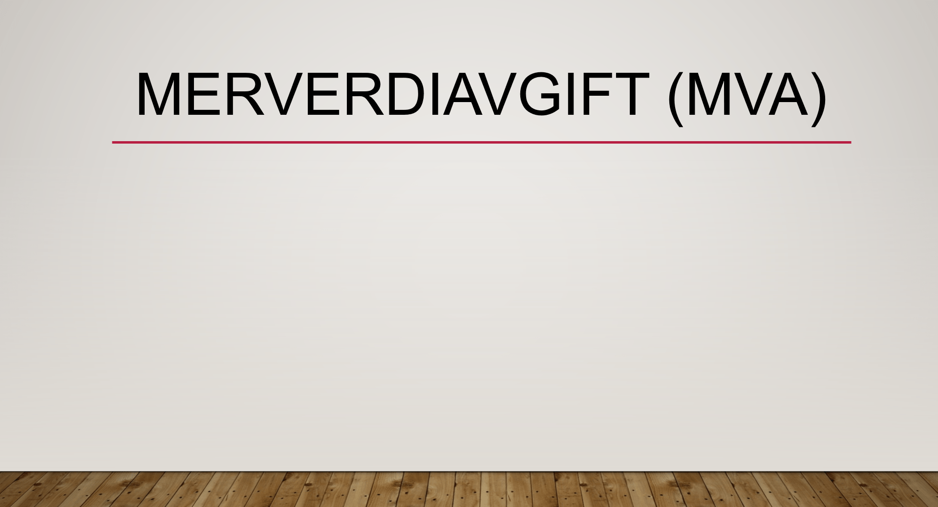 Merverdiavgift