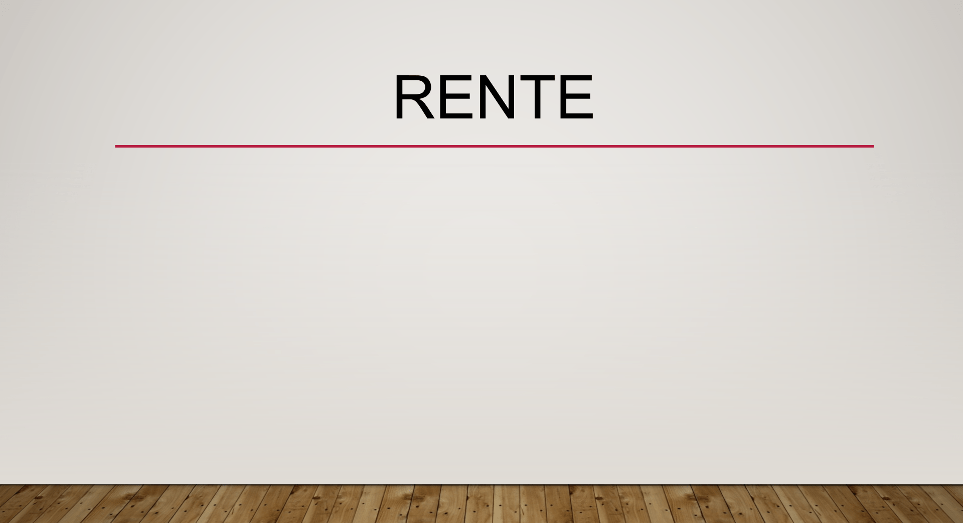 Rente