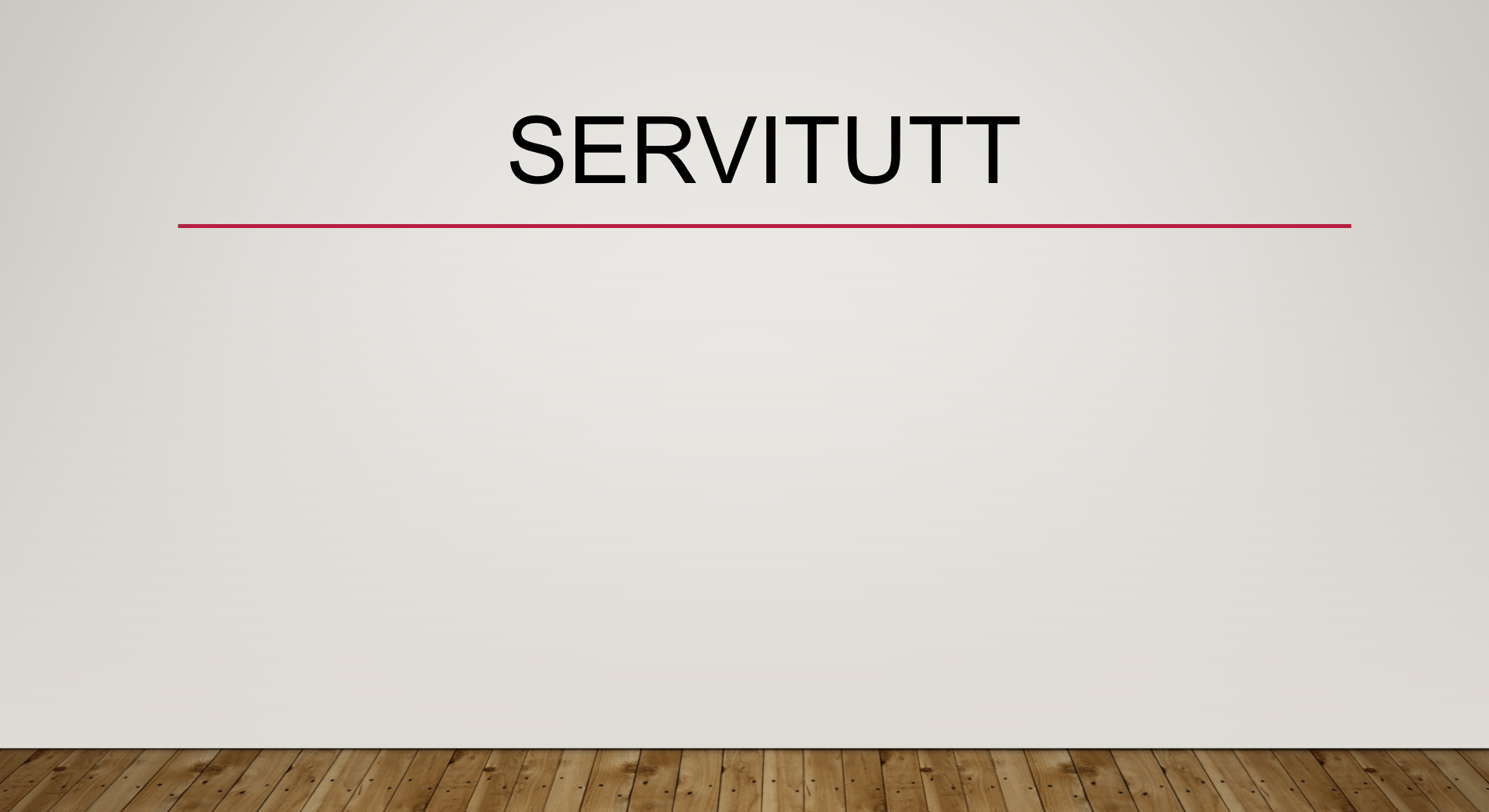 Servitutt
