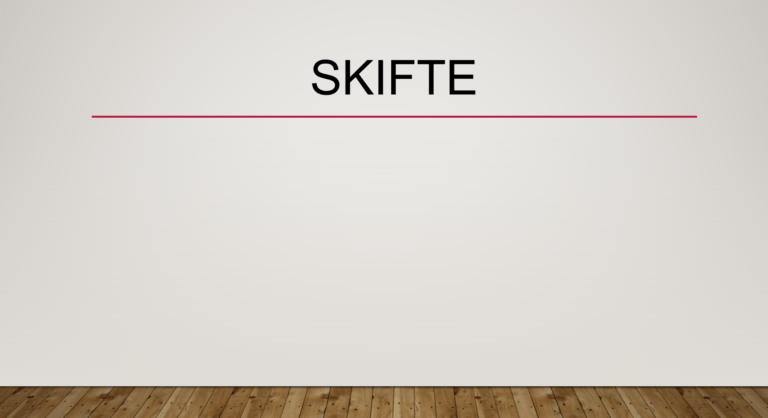 Skifte