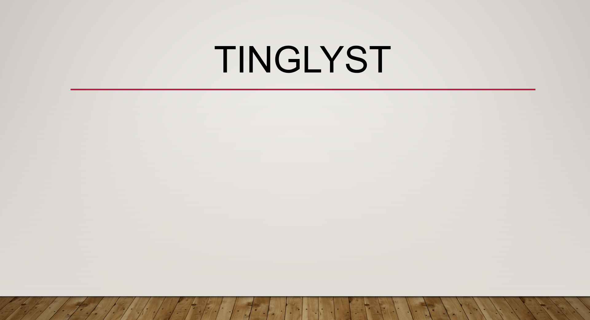 Tinglyst