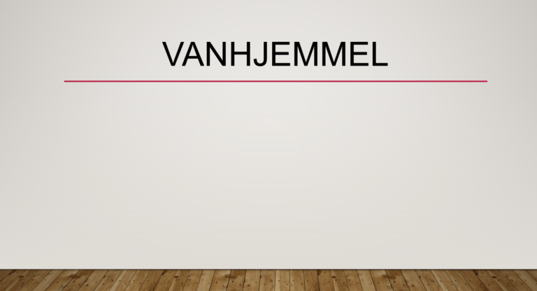 Vanhjemmel