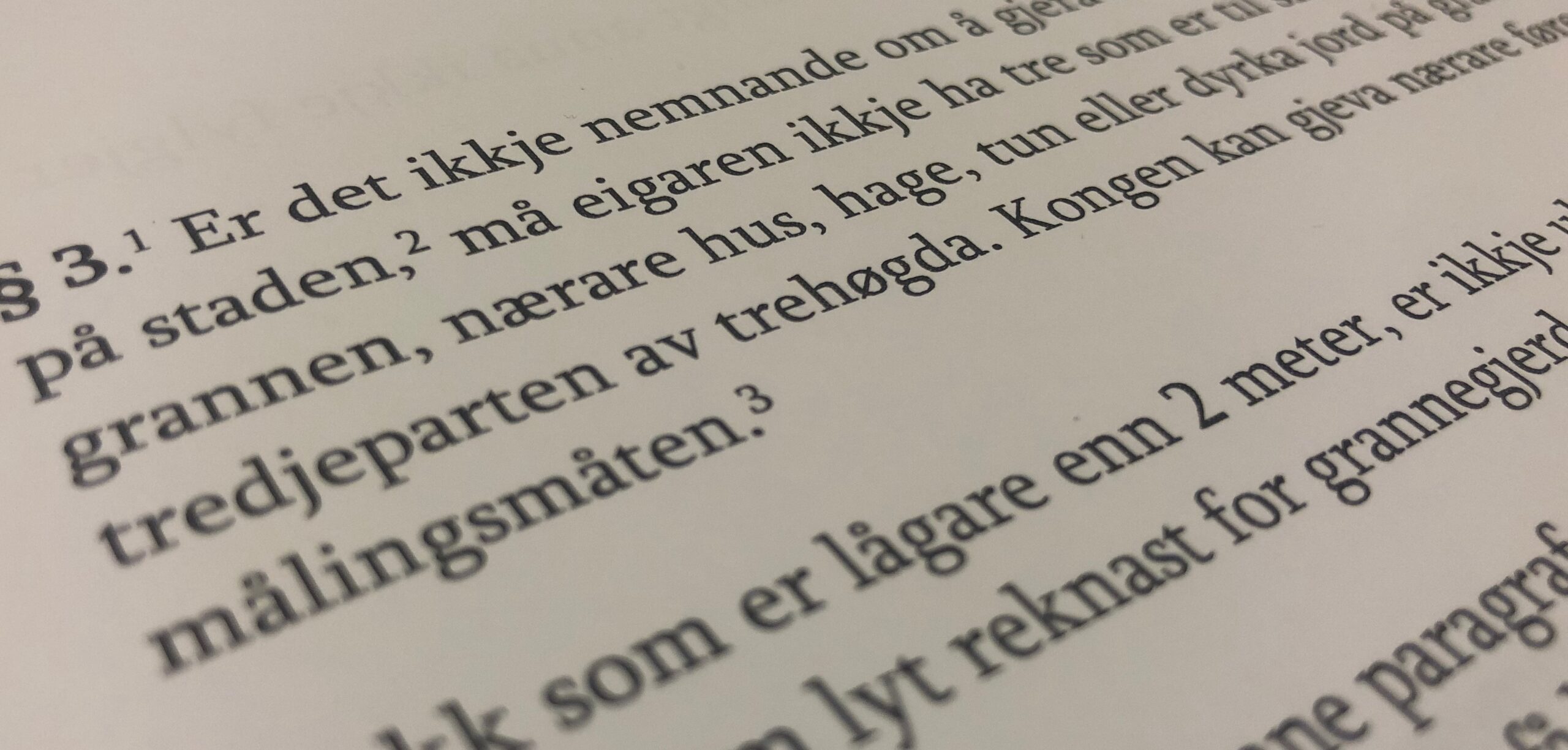 Naboloven § 3