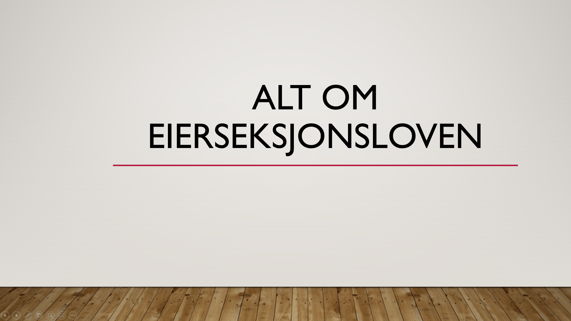 Eierseksjonsloven advokat