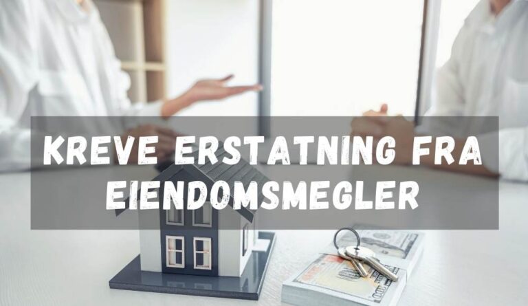 Kreve erstatning fra eiendomsmegler